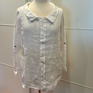 Made in Italy Linen Top